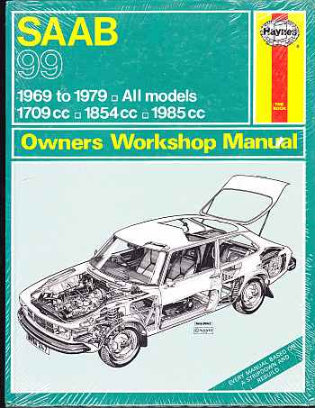Saab 99 1969 To 1979 All Models Owners Workshop Manual A Haymes